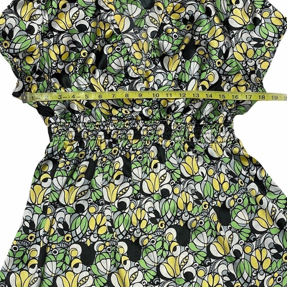 TWO Hearts Maternity Multicolored Geometric Blouse - Picture 7 of 12